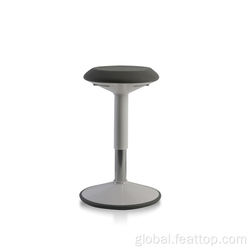 Adjustable Bar Stools Modern office ergonomic adjustable height wobble stool chair Supplier